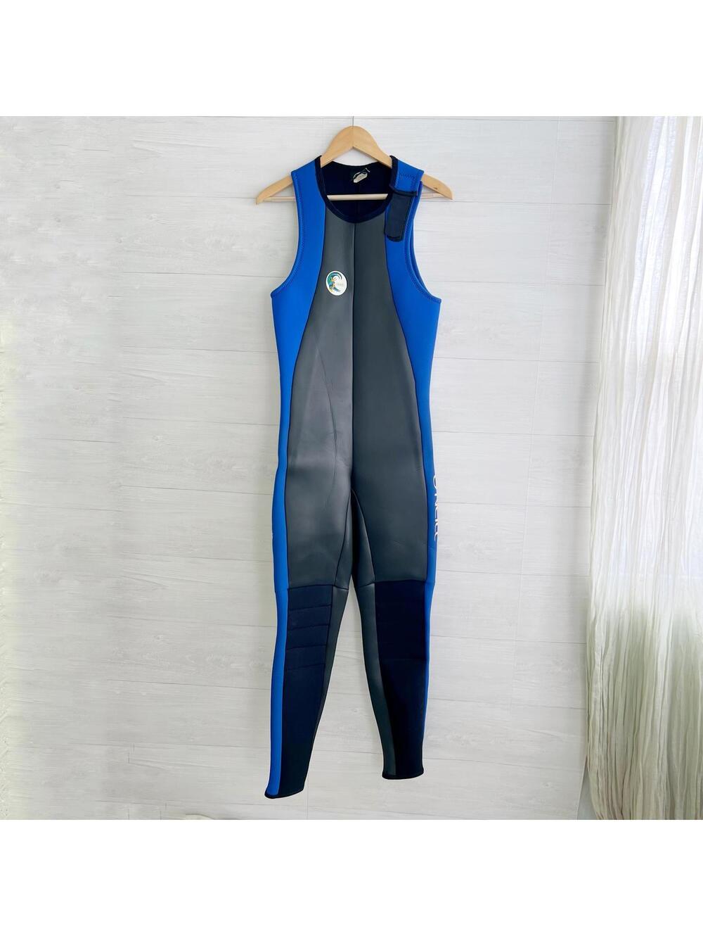 Vintage O’Neill - Blue & black sleeveless wetsuit Made in USA, L